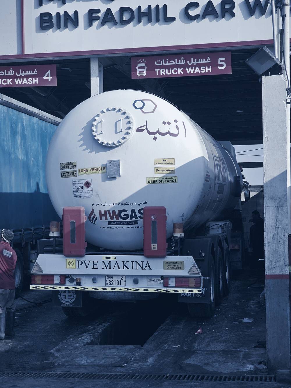 International LPG export from Ajman yard